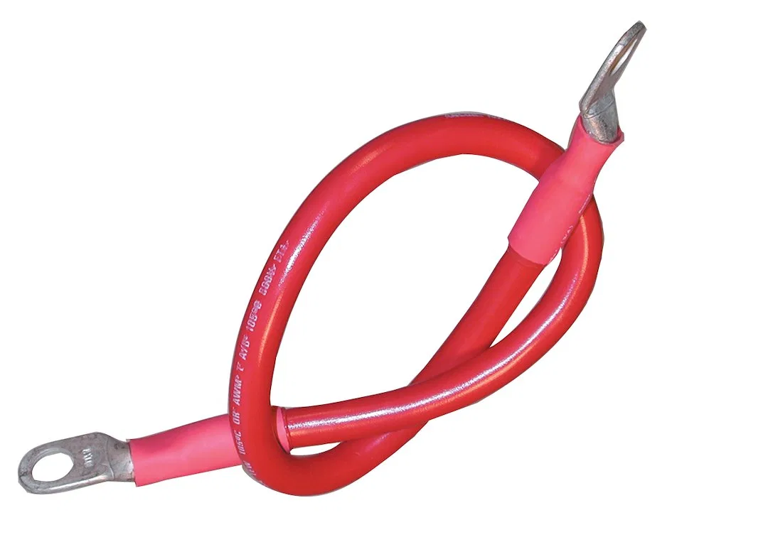 189135 – ANCOR Battery Cable, Eyelet Terminal Red Positive Tinned Copper 32 Inch Length 4 Gauge Auxiliary Wire 3/8 In...